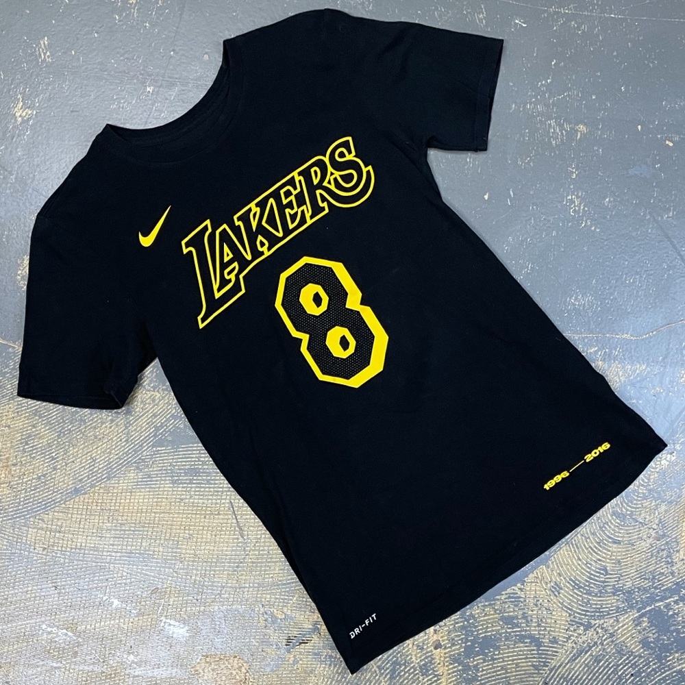 Nike Kobe Bryant Icon Jersey Shirt 561416-00A Small Los Angeles Lakers 24 8